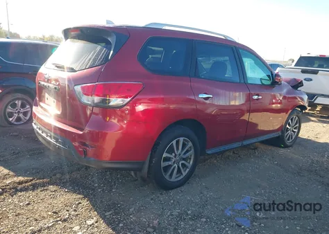 2015 Nissan Pathfinder S from USA, damaged, VIN 5N1AR2MN0FC664605